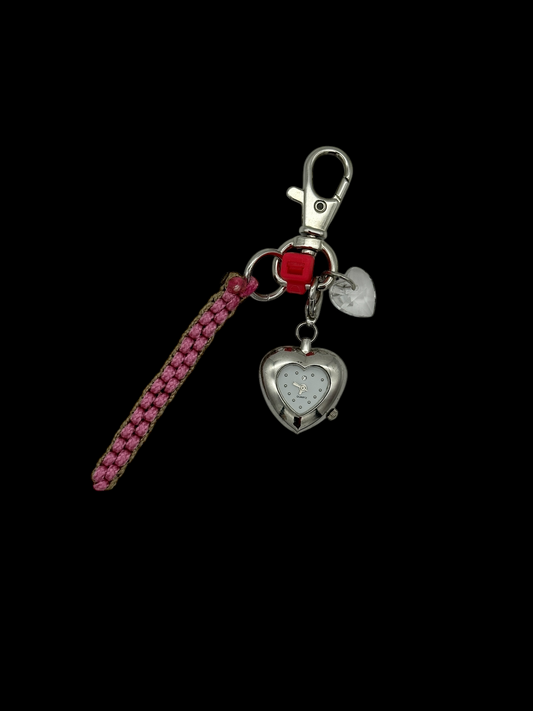 Demure Heart Key Chain