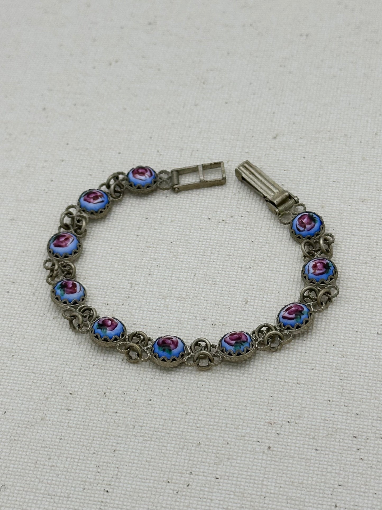 Antique Floral Bracelet